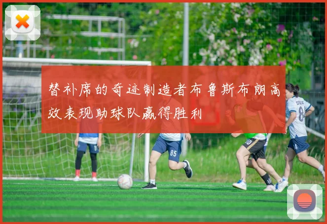 替补席的奇迹制造者布鲁斯布朗高效表现助球队赢得胜利