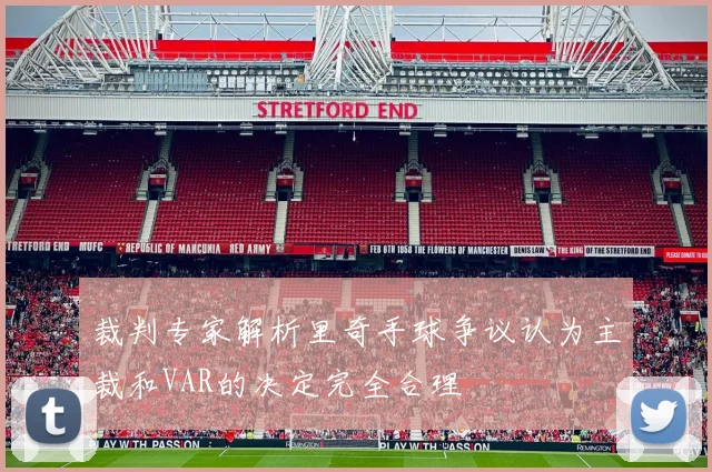 裁判专家解析里奇手球争议认为主裁和VAR的决定完全合理